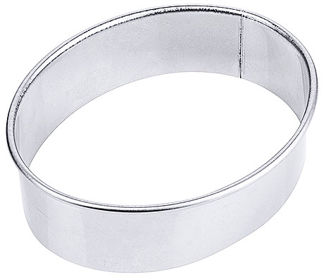4042/048 Oval Plain Cookie Cutter