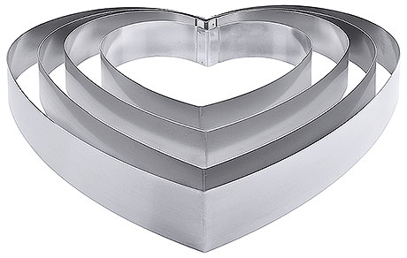 4047/260 Cake Ring HEART