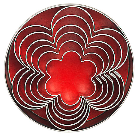 4096/006 Flower Shaped Plain Cutters