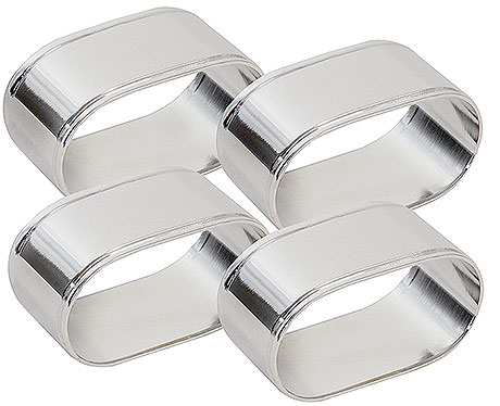 4456/004 Oval Napkin Rings