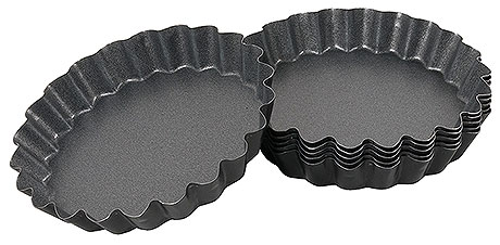 6316/120 Non-Stick Tartlet Mould, fluted