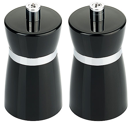 Acrylic Salt &  Peppermill Set