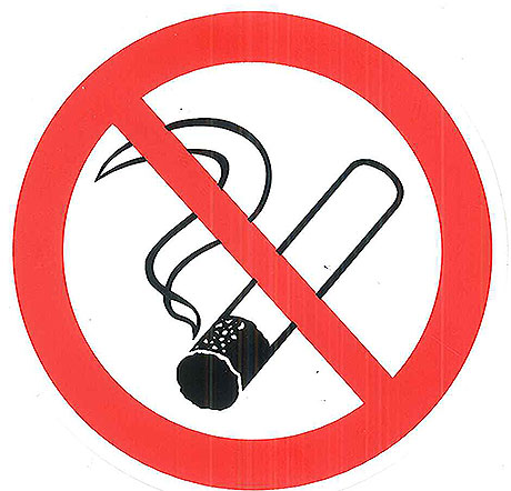7658/080 No Smoking Sign