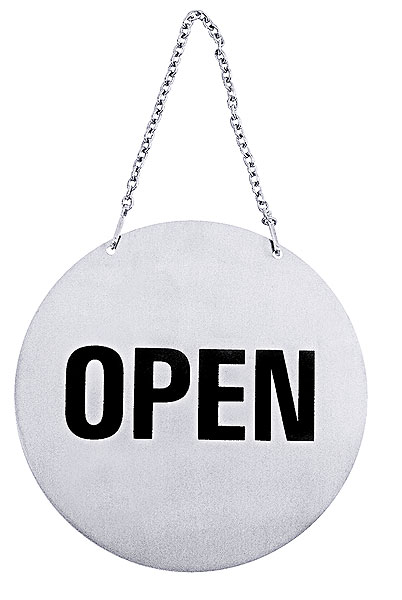 OPEN / CLOSED Sign