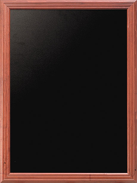 7682/100 Menu Board, mahogany