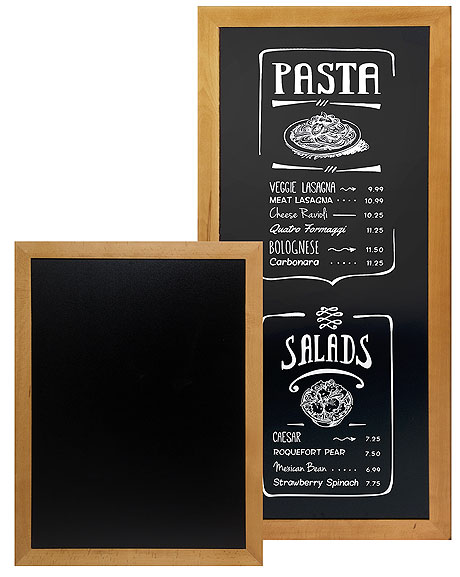 7683/080 Menu Board, teak