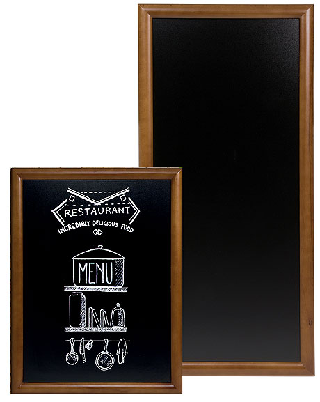 7684/090 Menu Board, dark brown