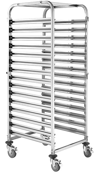 GN 2/1 Racking Trolley