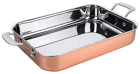 8774/350 Copper Gratin Pan