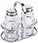 Salt &  Pepper Condiment Set