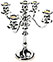 Candelabra, 5 arm